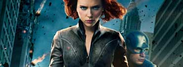 Black Widow In The Avengers Cover Photo