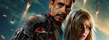 Iron Man 3 Tony Stark And Pepper Potts Cover Photo