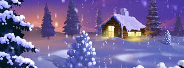 Classic Winter Scene Painting Cover Photo