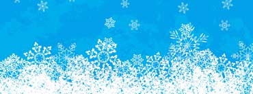 Snowflakes Background Cover Photo