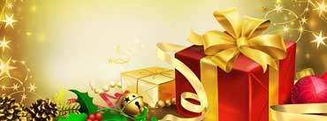 Christmas Presents Design Cover Photo