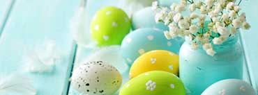 Blue Easter Eggs Cover Photo