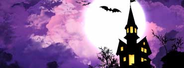 Spooky Halloween Castle Cover Photo