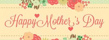 Vintage Happy Mothers Day Card Cover Photo