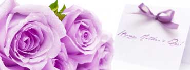 Mothers Day Purple Roses Cover Photo