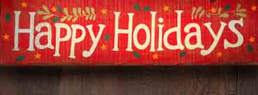 Happy Holidays Banner Cover Photo