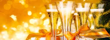 New Year Champagne Cover Photo