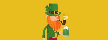 St Patricks Day Leprechaun Cover Photo