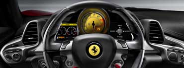 Ferrari Steering Wheel Cover Photo