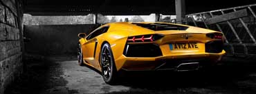 Yellow Lamborghini Cover Photo