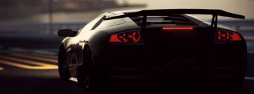 Rear View Lamborghini Cover Photo