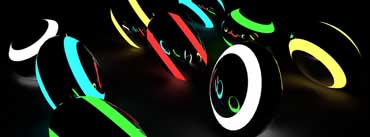 3d Neon Balls Cover Photo