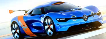 Renault Alpine Concept Car Cover Photo