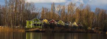 Houses On Water Cover Photo