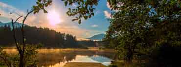 Sun Rise Carinthia Austria Egelsee Cover Photo