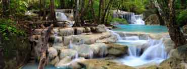 Tropical Waterfall Cover Photo
