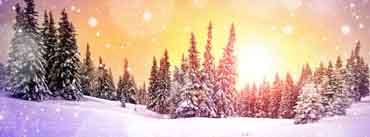 Snowing Sunset Cover Photo