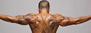 Bodybuilding Back View Cover Photo