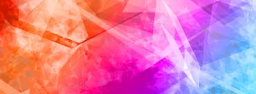 Colorful Abstract Polygonal Cover Photo