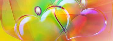 Colorful Heart Candles Cover Photo