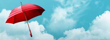 Red Umbrella Cover Photo