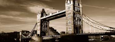 London Tower Bridge Vintage Cover Photo