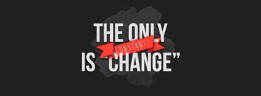 The Only Constant Is Change Quote Cover Photo