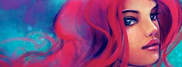 Redhead Girl Painting Cover Photo