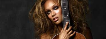 Fashion Model Tyra Banks Cover Photo