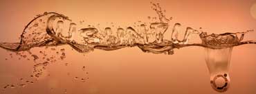 Ubuntu Splash Water Cover Photo