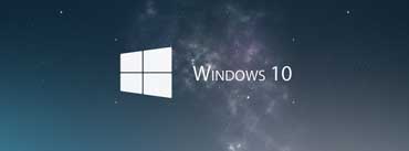 Windows 10 Logo Cover Photo