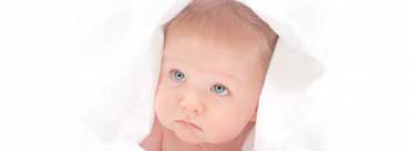 Cute Newborn Baby Boy Cover Photo