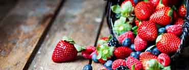 Berries In Basket Cover Photo