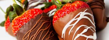 Strawberries Covered With Chocolate Cover Photo