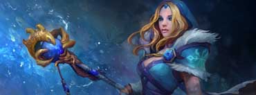 Crystal Maiden Dota Cover Photo