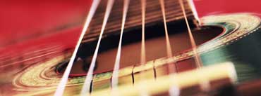 Acoustic Guitar Background Cover Photo