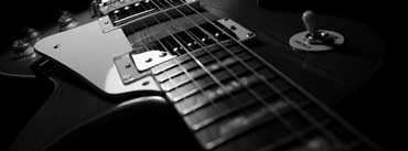 Black Guitar Cover Photo