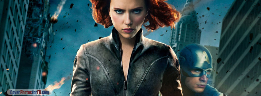 Black Widow In The Avengers Cover Photo