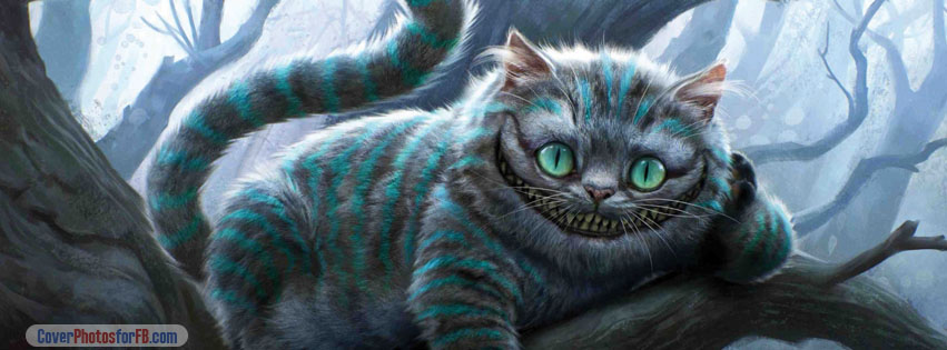 Cheshire Cat Artwork Alice In Wonderland Cover Photo