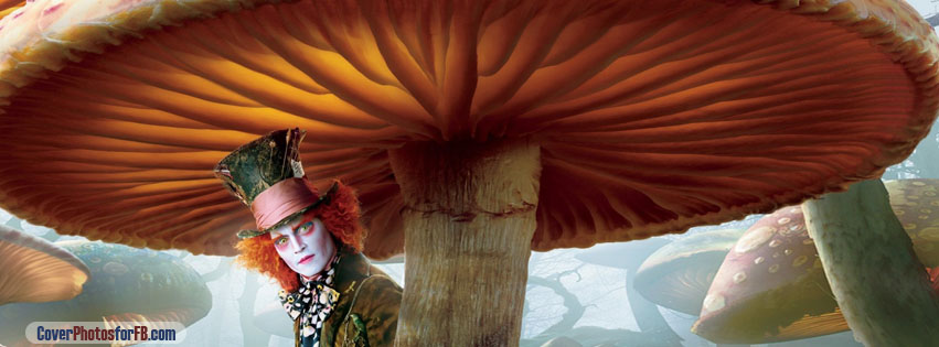 Mad Hatter Alice In Wonderland Cover Photo