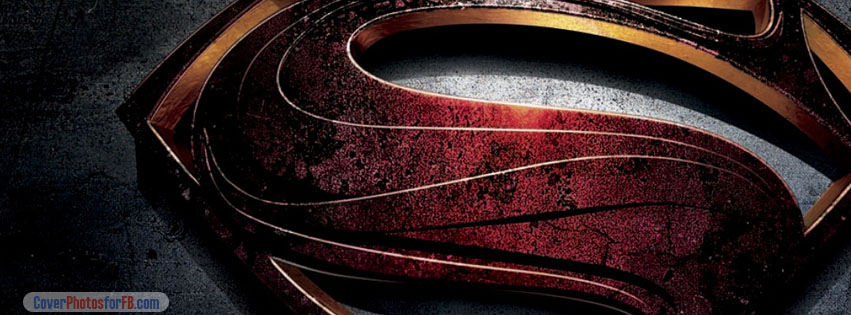 Man Of Steel Superman Logo Cover Photo