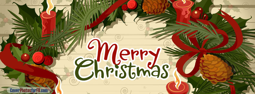 Christmas Wreath Vector Cover Photo