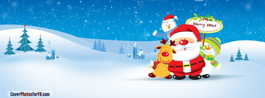 Santa Friends Cover Photo