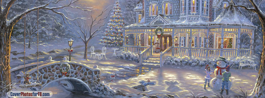 Christmas Scenery Painting Cover Photo