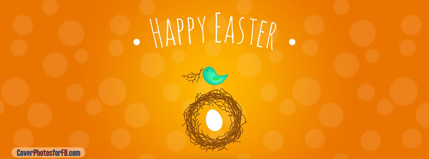 Happy Easter Little Chick Cover Photo