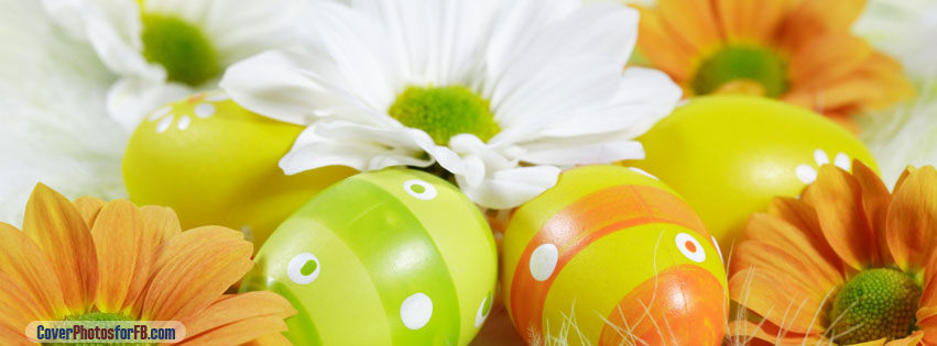 Orange Green Easter Eggs Cover Photo
