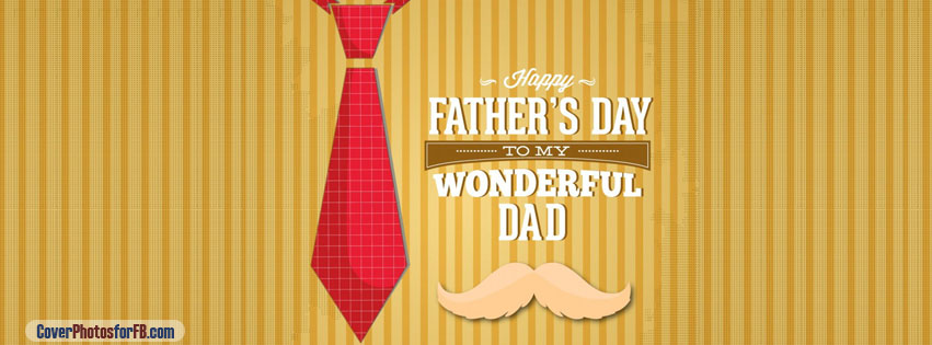 Fathers Day Red Tie Cover Photo