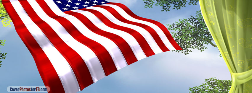 Flag Of The United States Independence Day Cover Photo