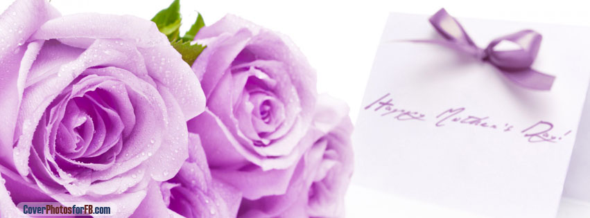 Mothers Day Purple Roses Cover Photo
