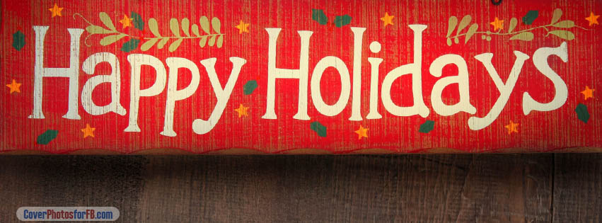 Happy Holidays Banner Cover Photo